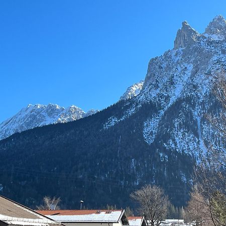 Ferienwohnung Seidl Wohnung Violine Mittenwald Buitenkant foto