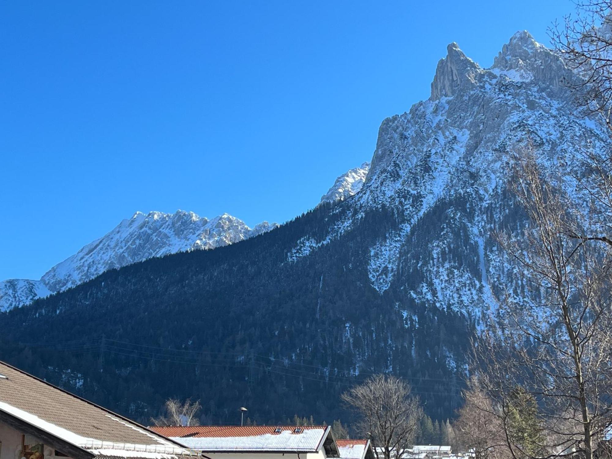 Ferienwohnung Seidl Wohnung Violine Mittenwald Buitenkant foto