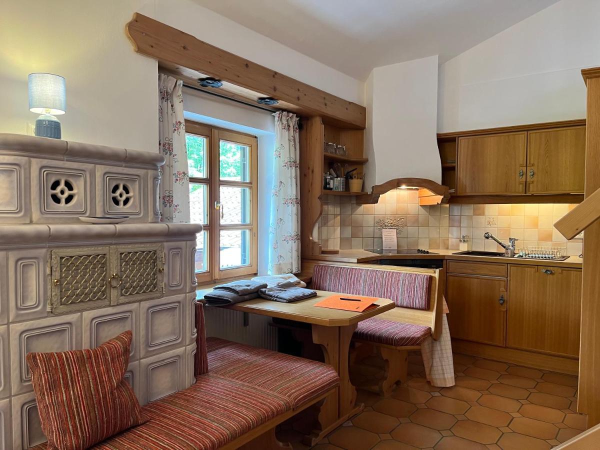 Ferienwohnung Seidl Wohnung Violine Mittenwald Buitenkant foto